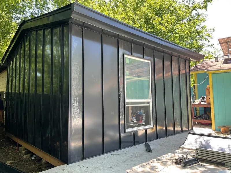 Black standing seam metal wall panels for Roof Inspection in Bremerton